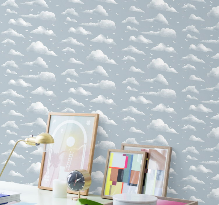 Papel de parede natureza céu nublado - TenStickers