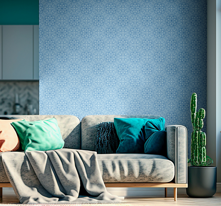 papel de parede ornamental padrões ornamentais - TenStickers