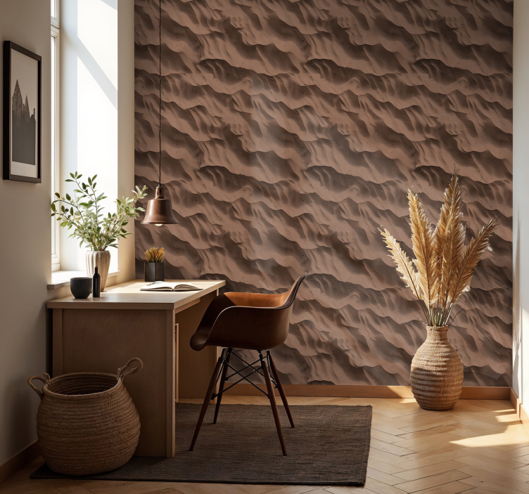papel de parede outras texturas sand texture - TenStickers