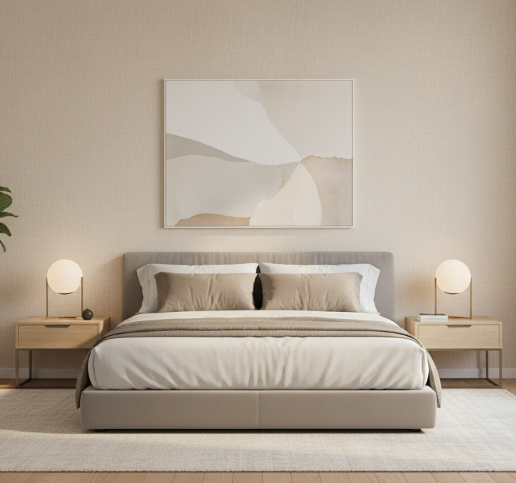 Papel de parede outras texturas textura de linhas bege - TenStickers