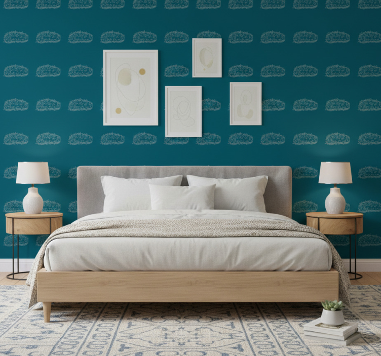 Papel de parede para quarto pepino do mar na água - TenStickers