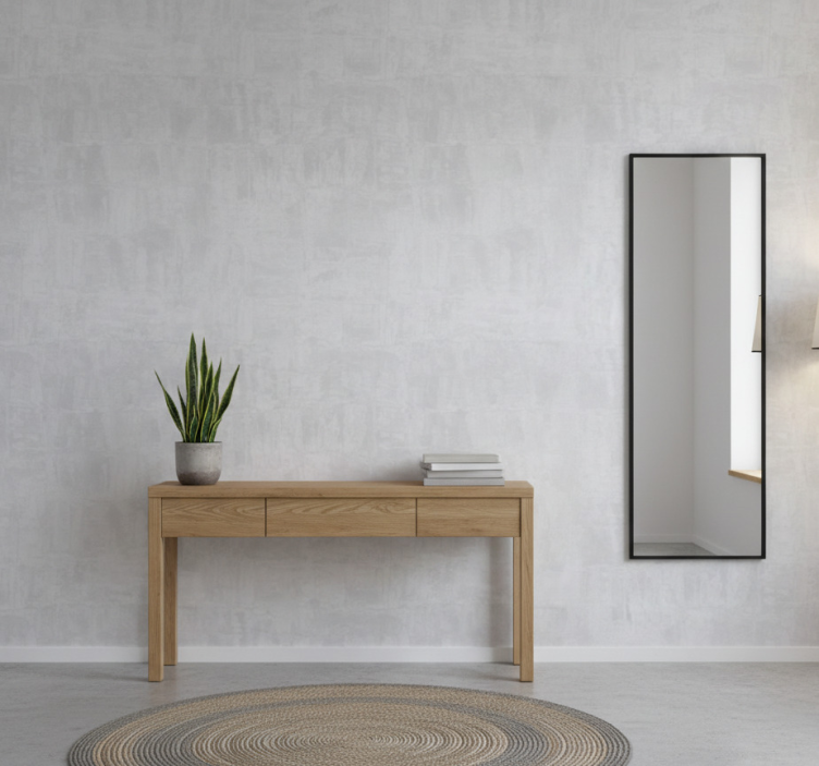 Papel de parede pedra concreto cinza claro - TenStickers