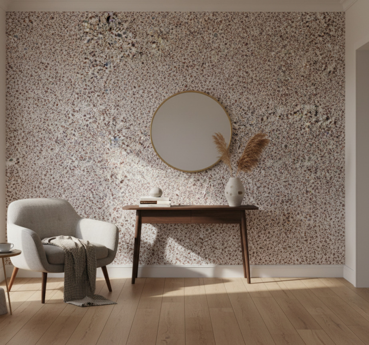 Papel de parede pedra mosaico de granito - TenStickers