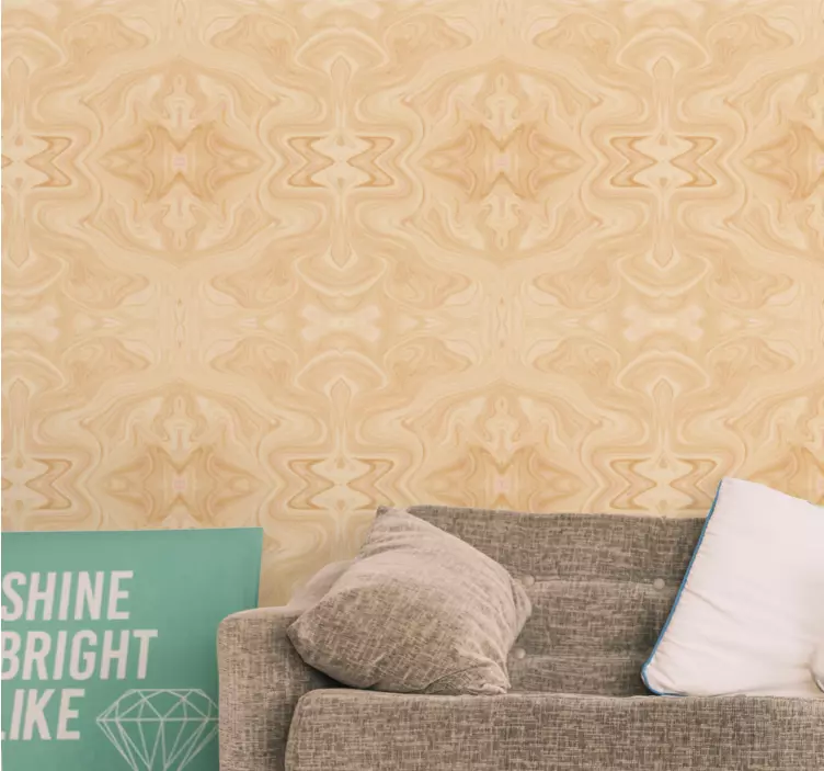 papel de parede texturas e padrões efeito mármore elegante - TenStickers