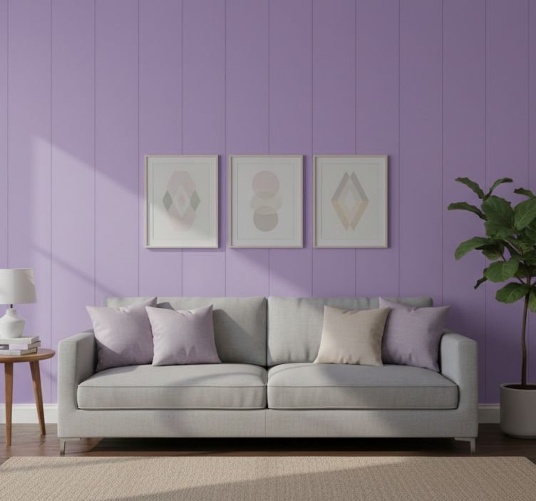 Papel de parede texturas e padrões lilás fosco - TenStickers