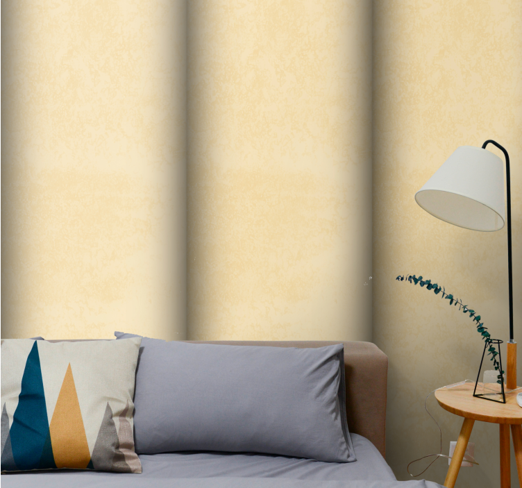 papel de parede vertical Decoração de veludo bege de imitação - TenStickers