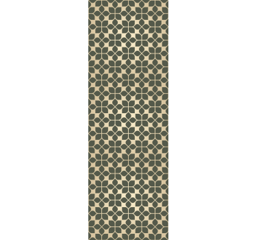 papel de parede quarto de casal estilo floral geométrico - TenStickers