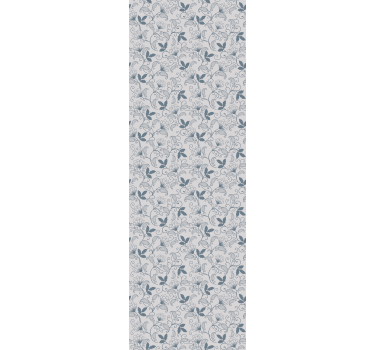 papel de parede floral flor delicada de videira - TenStickers