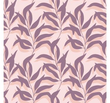 Papel de parede para quarto design palma tropical blush - TenStickers