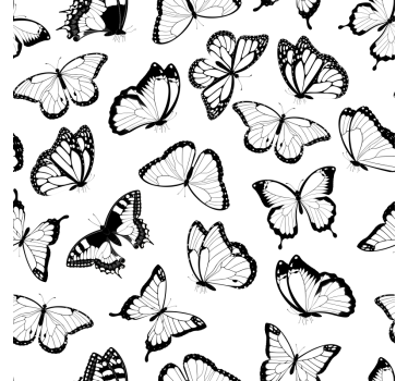 Papel de parede para quarto tipos de borboletas kallax - TenStickers