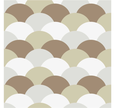 Papel de parede para quarto escamas marrons - TenStickers