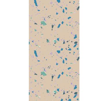 Papel de parede para quarto com componente geométrico abstrato - TenStickers
