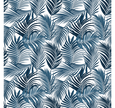 Papel de parede para quarto folhas tropicais - TenStickers