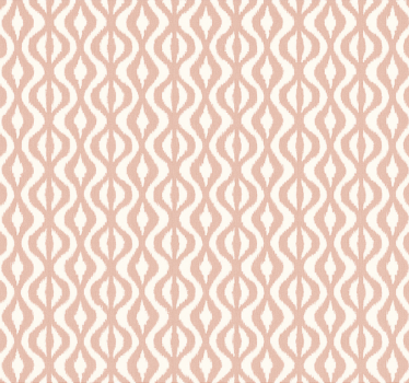 Papel de parede quarto de casal rosa em padrão geométrico - TenStickers