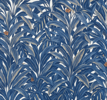 Papel de parede quarto de casal selva indigena luxuosa - TenStickers