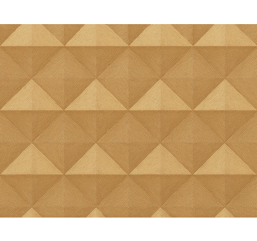 Papel de parede quarto de casal 3d dourado - TenStickers