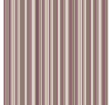 Papel de parede quarto de casal rosa listrado - TenStickers
