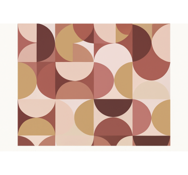Papel de parede quarto de casal com design retro rosa - TenStickers