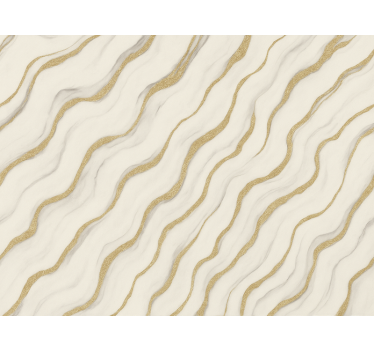 Papel de parede quarto de casal mármore cinza e dourado - TenStickers
