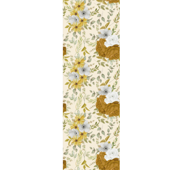 Papel de parede para quarto estilo jardim grandmillenial - TenStickers