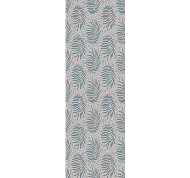 Papel de parede para quarto padrão hamptons tropical azul - TenStickers