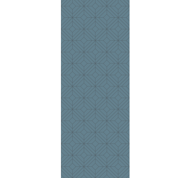 Papel de parede para quarto padrão diamante cinza nórdico - TenStickers