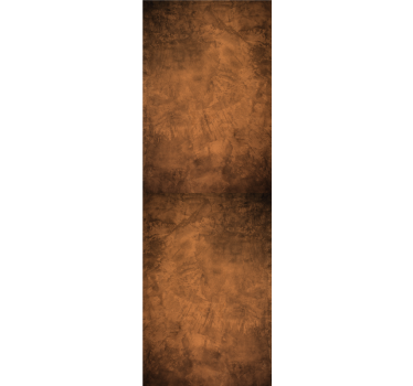 Papel de parede para quarto padrão retangular marrom rústico - TenStickers