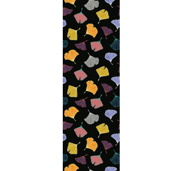 Papel de parede para quarto folha de ginkgo - TenStickers