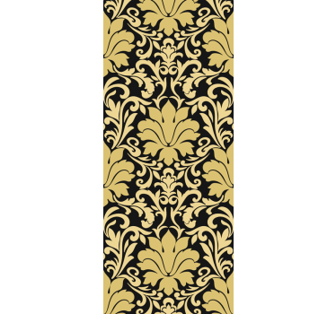 Papel de parede para quarto estilo damasco luxuoso - TenStickers