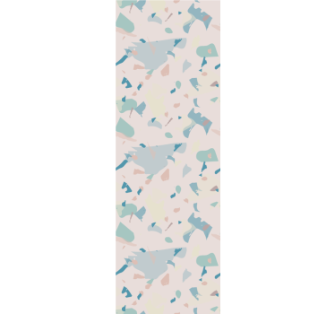 Papel de parede para quarto em estilo terrazzo - TenStickers