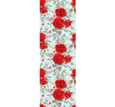 Papel de parede para quarto estilo flores grandmillenial - TenStickers
