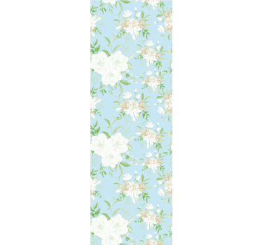 Papel de parede para quarto estilo grandmillenial floral - TenStickers