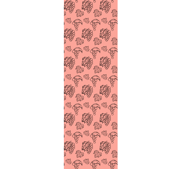 Papel de parede para quarto estilo africano uvas rosas - TenStickers