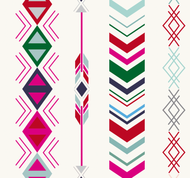 Papel de parede para quarto Setas pastel - TenStickers