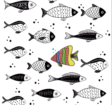 papel de parede animais Contra fluxo - TenStickers
