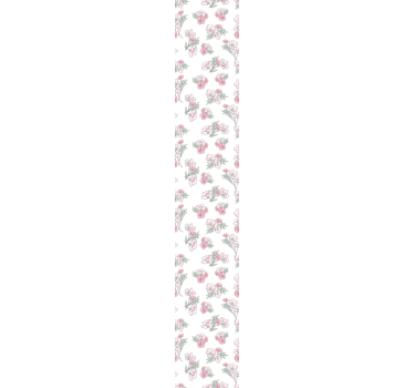 papel de parede flores Tons de flor rosa - TenStickers