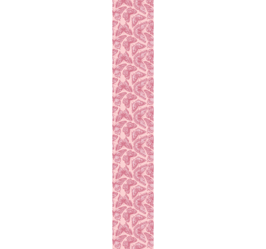 papel parede borboletas Borboleta rosa e branca - TenStickers