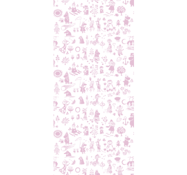 Papel de parede quarto de bebé com imagens lúdicas - TenStickers