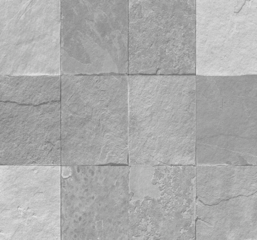papel parede pedra Pedra padrão em tons de cinza - TenStickers