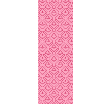 papel parede moderno Formato rosa claro e escuro - TenStickers