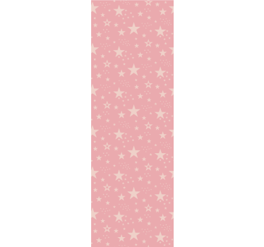 papel parede estrelas Estrelas rosa claro em rosa escuro - TenStickers
