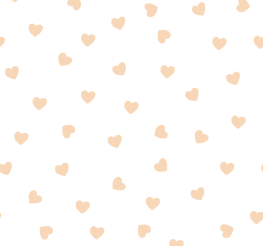 Papel de parede infantil Corações minúsculos - TenStickers