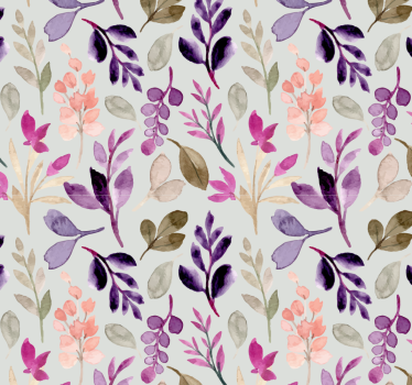 papel de parede floral viveiro botânico - TenStickers