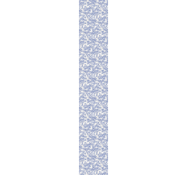 papel de parede de flores floral ornamental - TenStickers