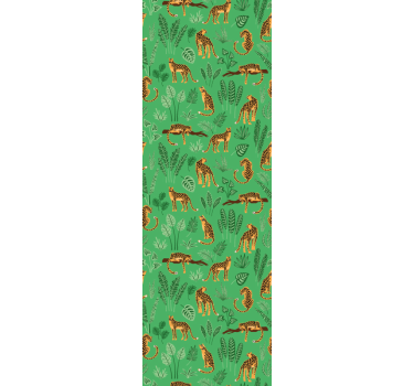 papel parede Selva verde - TenStickers