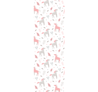 papel de parede animais Madeira de cavalo - TenStickers