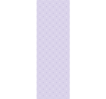 papel parede círculos e bolinhas Padrão de pontos roxos e brancos - TenStickers