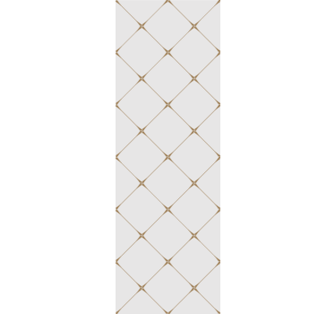 papel de parede florido Elegante padrão ornamental cinza - TenStickers