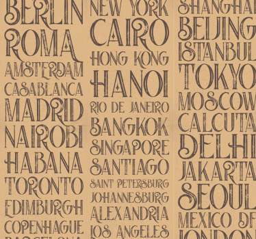 papel de parede cidades e países do Mundo - TenStickers