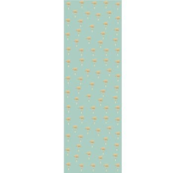 papel parede árvores Palmeiras delicadas - TenStickers